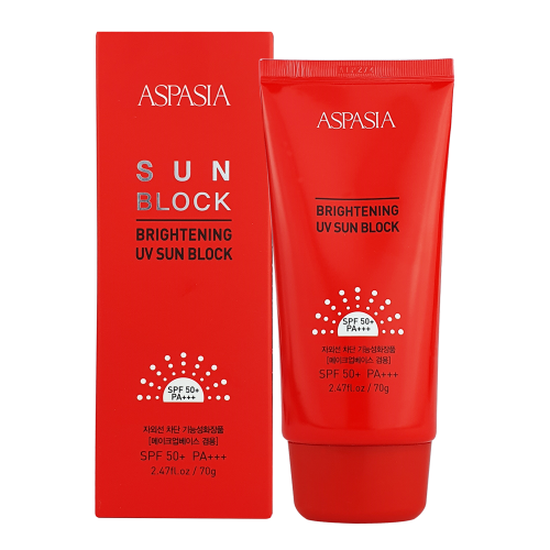 【現貨】AKR090308 ASPASIA 防曬乳 SPF50+ (70g*2支裝)