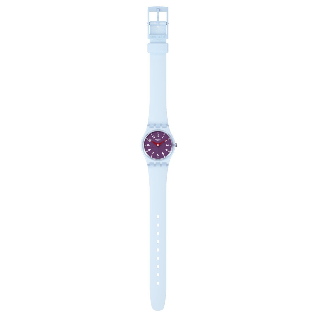 【Swatch】POWDER PLUM LL126 25mm 現代鐘錶
