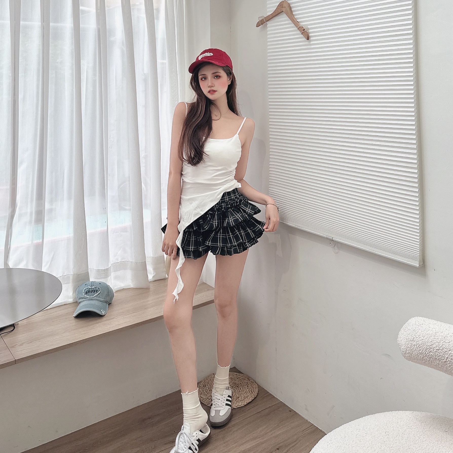 飄帶細肩帶BRATOP/二色