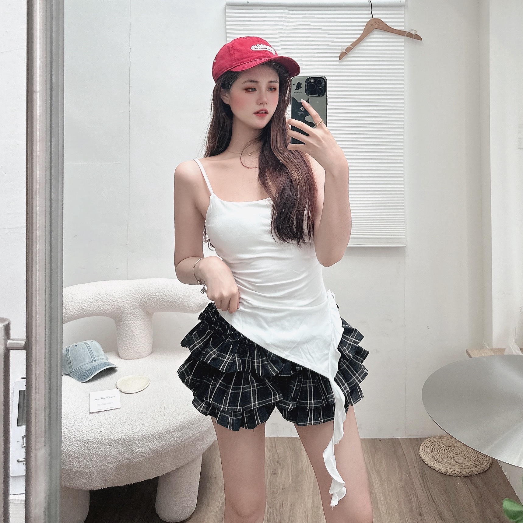 飄帶細肩帶BRATOP/二色