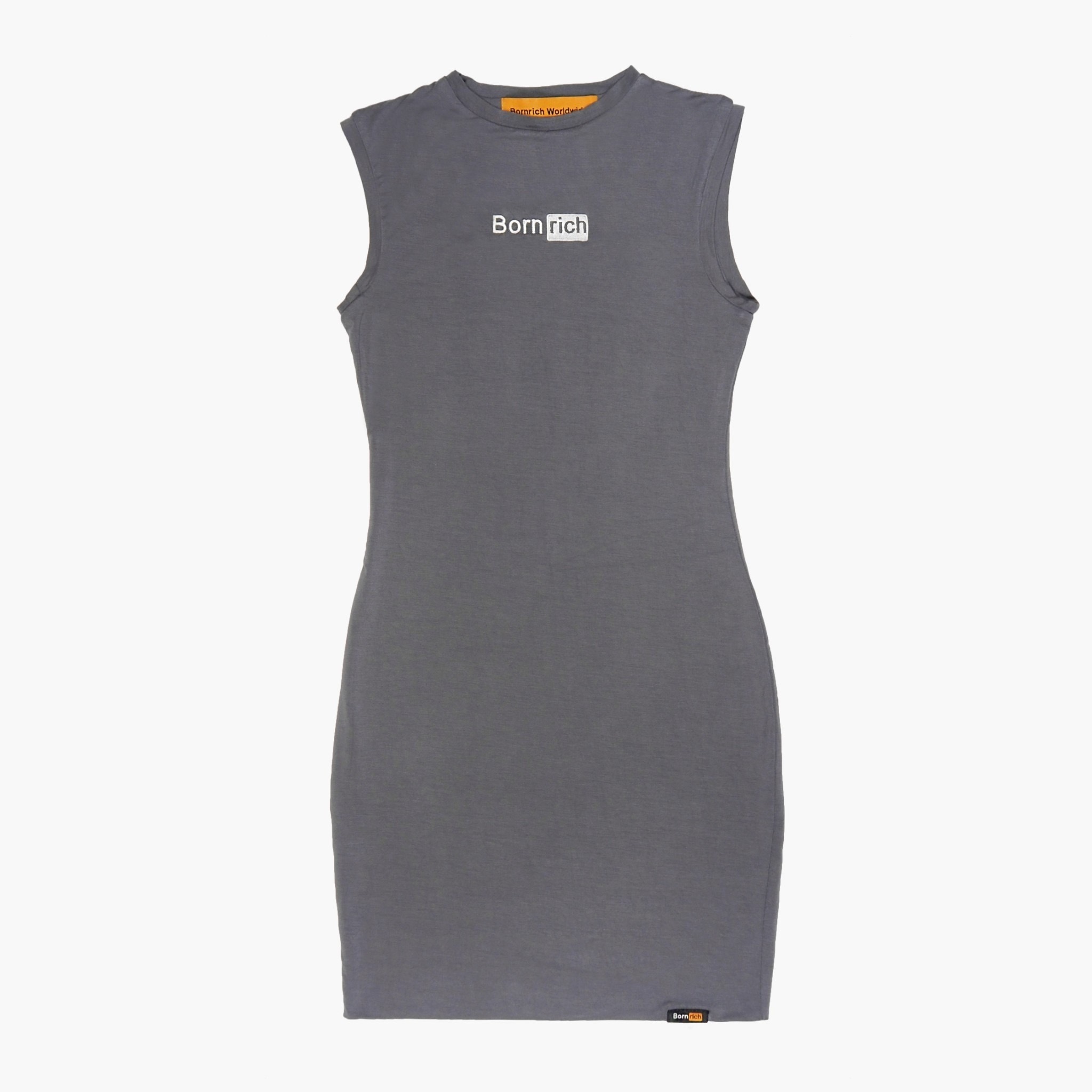 Bornrich RICH BAE NO SLEEVE DRESS RICH BAE 無袖連身洋裝-灰