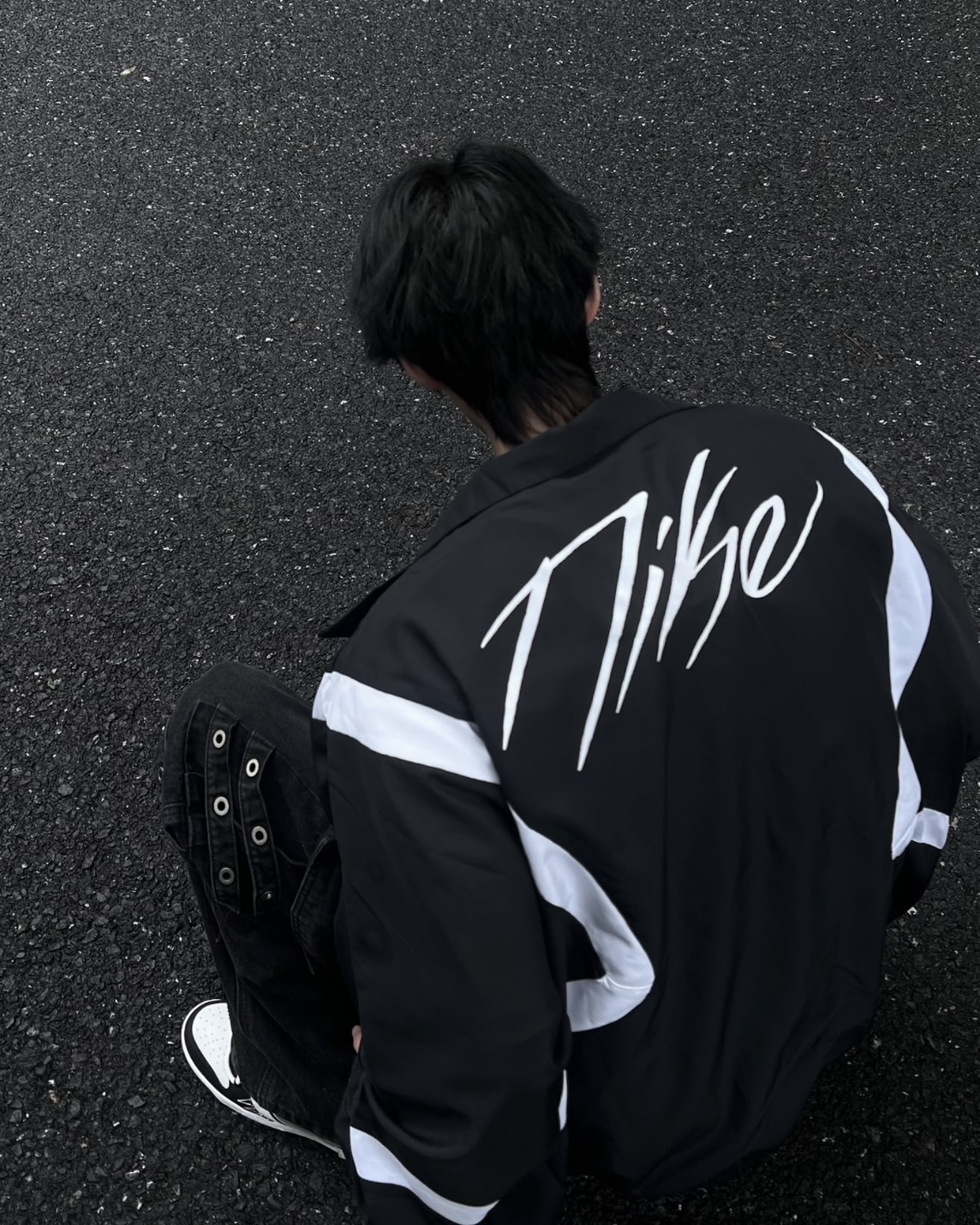 <超殺折扣>Nike Icon 復古 線條 背後Logo 風衣 外套 夾克 2色