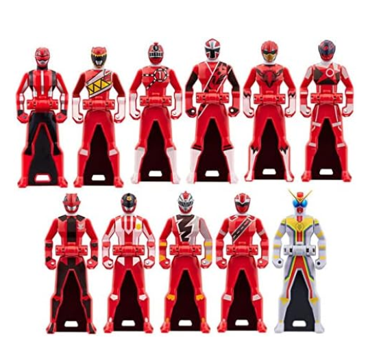 戰隊系列-DX 海賊戰隊 紅戰士變身KEY 套裝紀念版