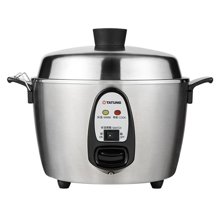 TATUNG 大同 220V 異電壓 6人份全不鏽鋼電鍋(TAC-06I-NMV2)