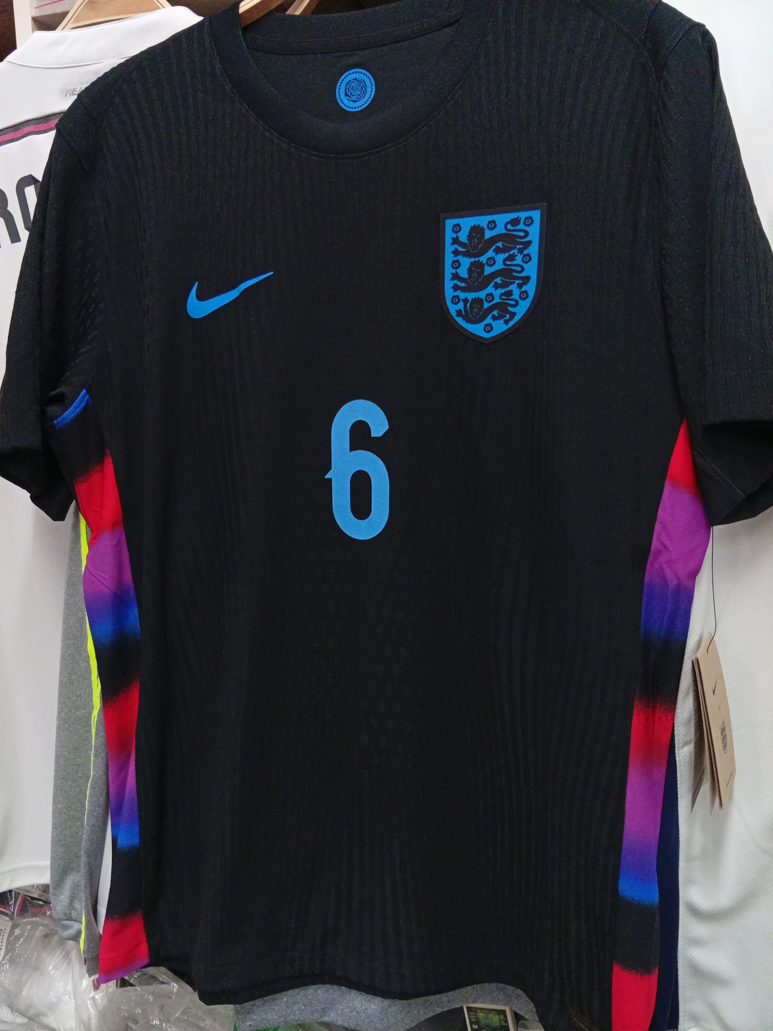 2025英格蘭女子國家隊作客球員版球衣