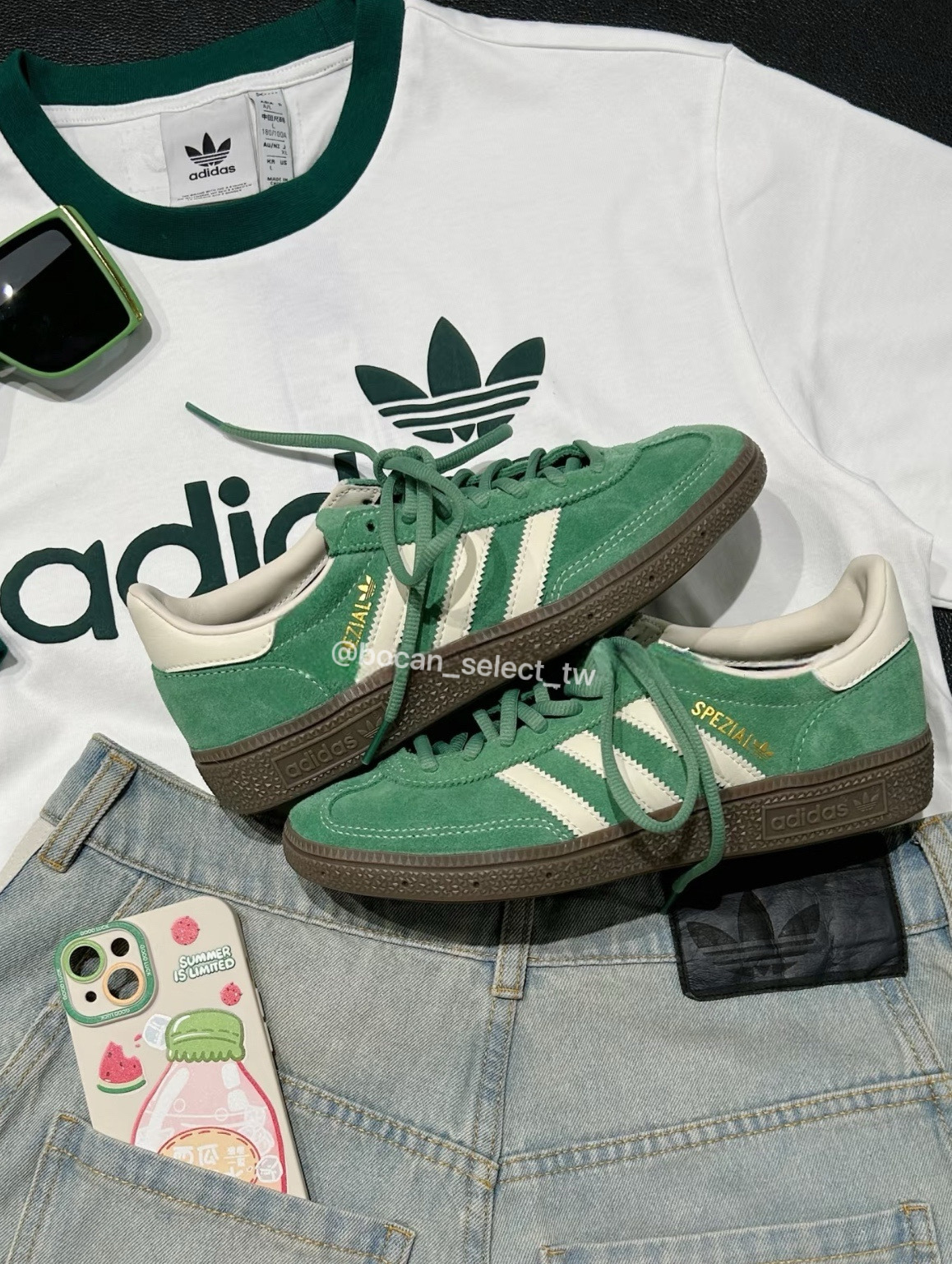 ADIDAS HANDBALL SPEZIAL 青草綠