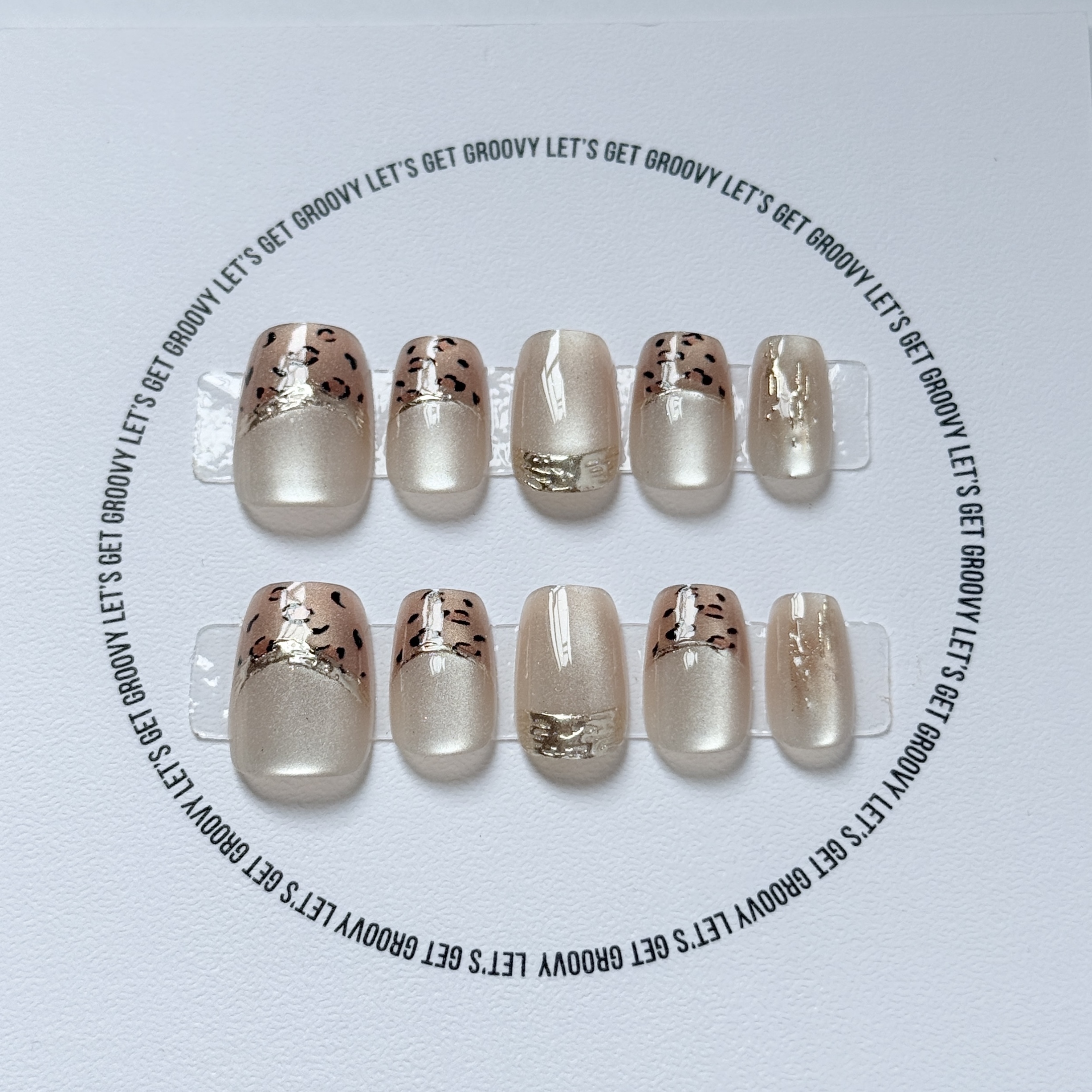 Slay ︳Leopard Print French Style。Nude Color