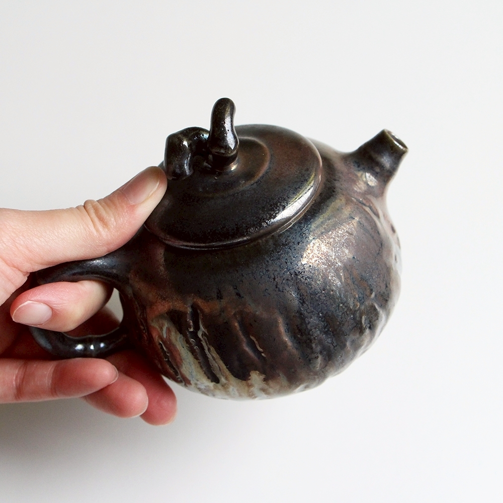熔影柴燒茶壺