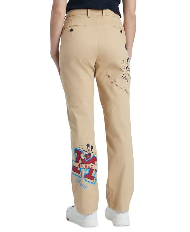 [S] TOMMY HILFIGER X DISNEY PRINT PANTS,BEIGE, 76J4129-230 (STH428)