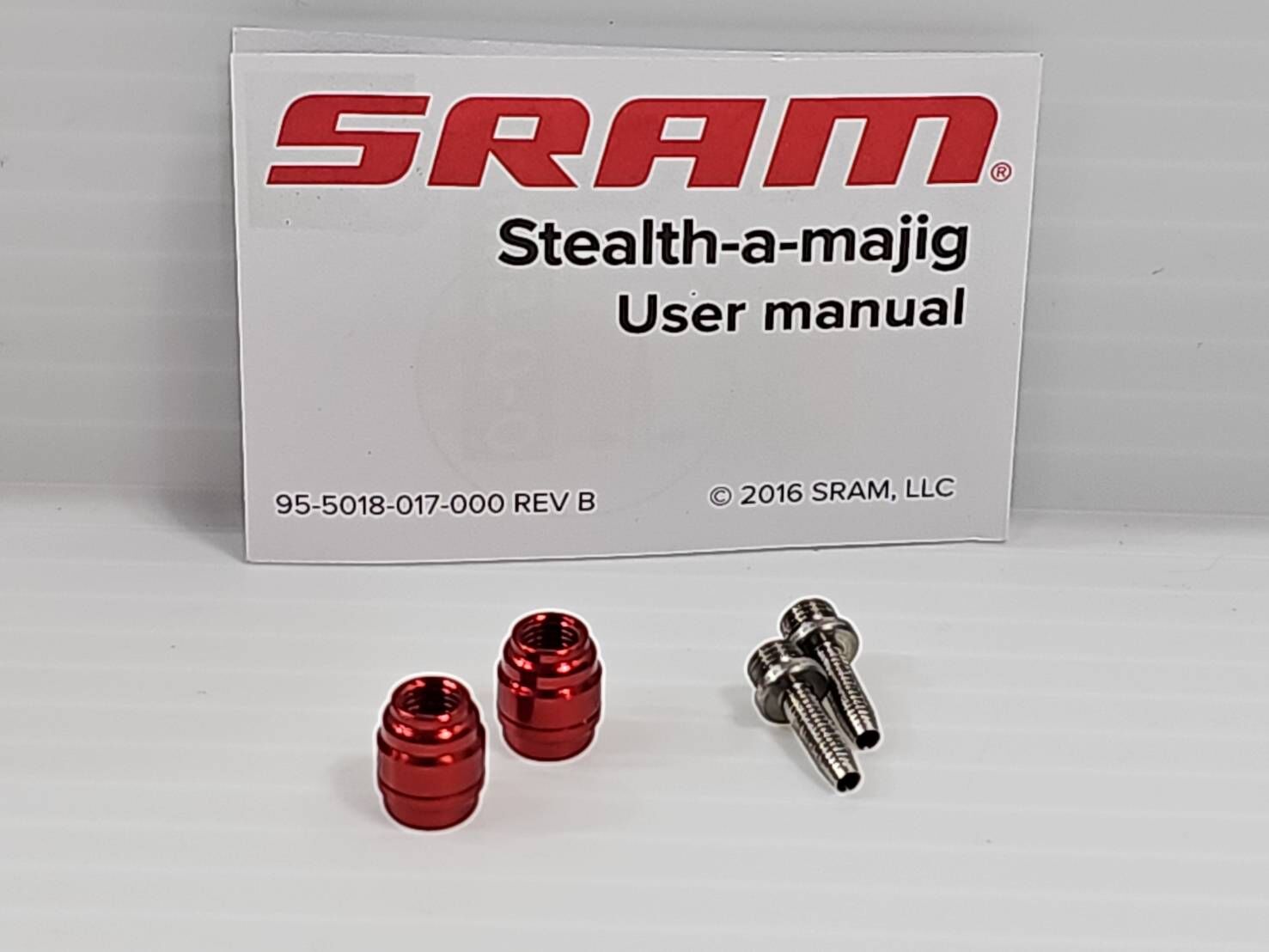 SRAM 11.5378.803.002 原廠 油針+迫緊環 HOSE FITTING KIT DISC BRAKE AVID 油針 壓特環