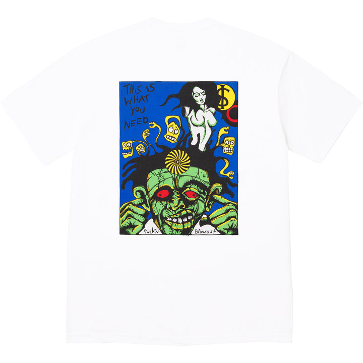 2025AW SUPREME Fuckin Blowout Tee Rob Zombie 羅伯殭屍 設計 短T 現貨