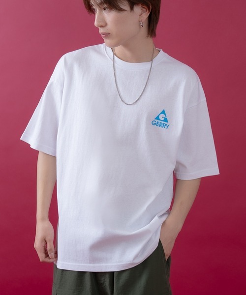 日本 Gerry Mountain Box Logo Print T-Shirt