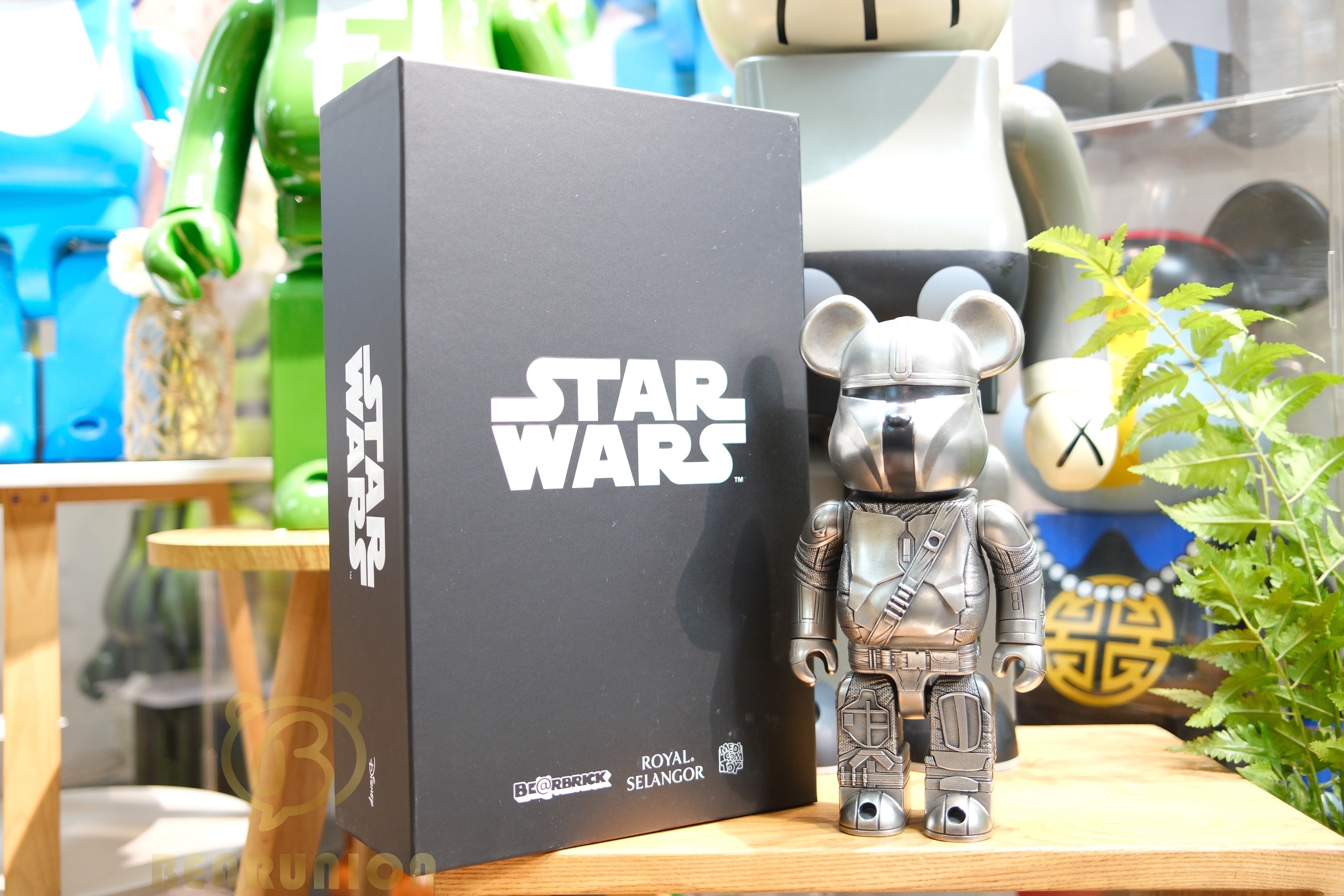 🎏預訂🎏 Bearbrick ROYAL SELANGORTHE MANDALORIAN 400%