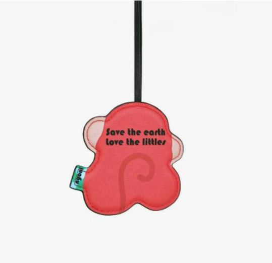 [S] ROSA.K ARTIST CHARM COLLABORATION MONKEY,PINK, RHXSAV599PKFR (SZZ437)