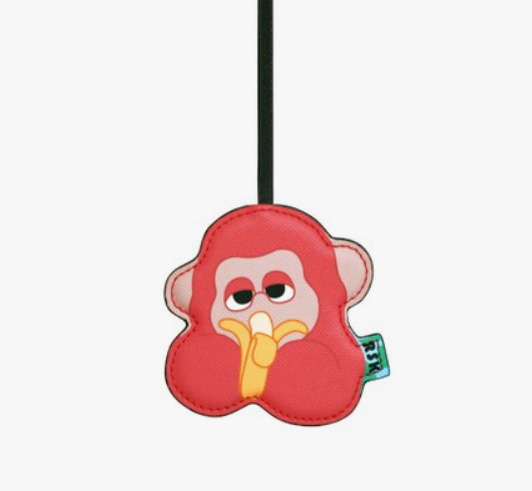 [S] ROSA.K ARTIST CHARM COLLABORATION MONKEY,PINK, RHXSAV599PKFR (SZZ437)