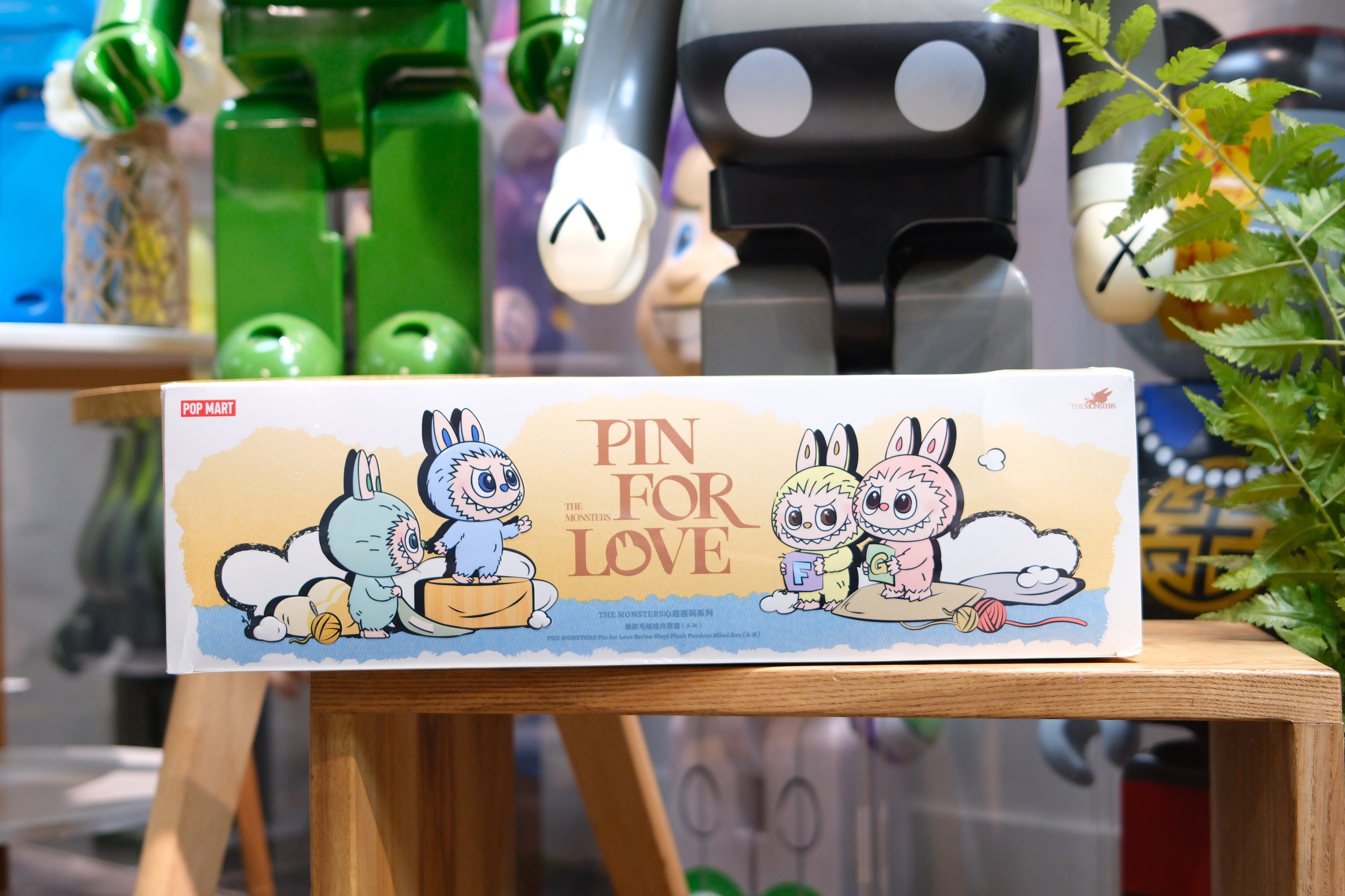 🎏預訂🎏THE MONSTERS心底密碼系列 - 搪膠毛絨‌掛件盲盒（A-M）