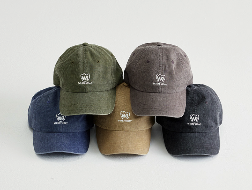 【現貨】Wacky Willy 刺繡火柴文字 水洗 老帽 WA2503CA01