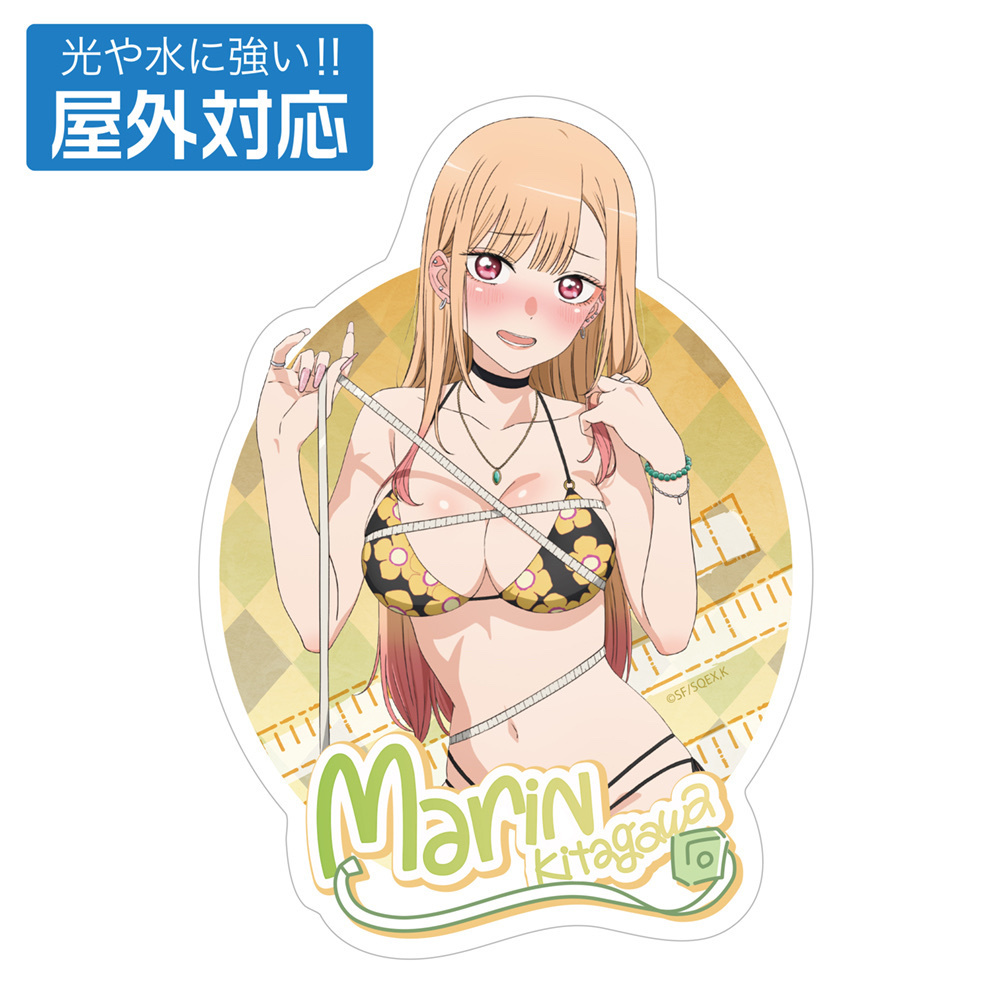 Cospa 0922 描き下ろし 喜多川海夢 屋外対応ステッカー ドキドキの採寸Ver. [TVアニメ「その着せ替え人形は恋をする」]