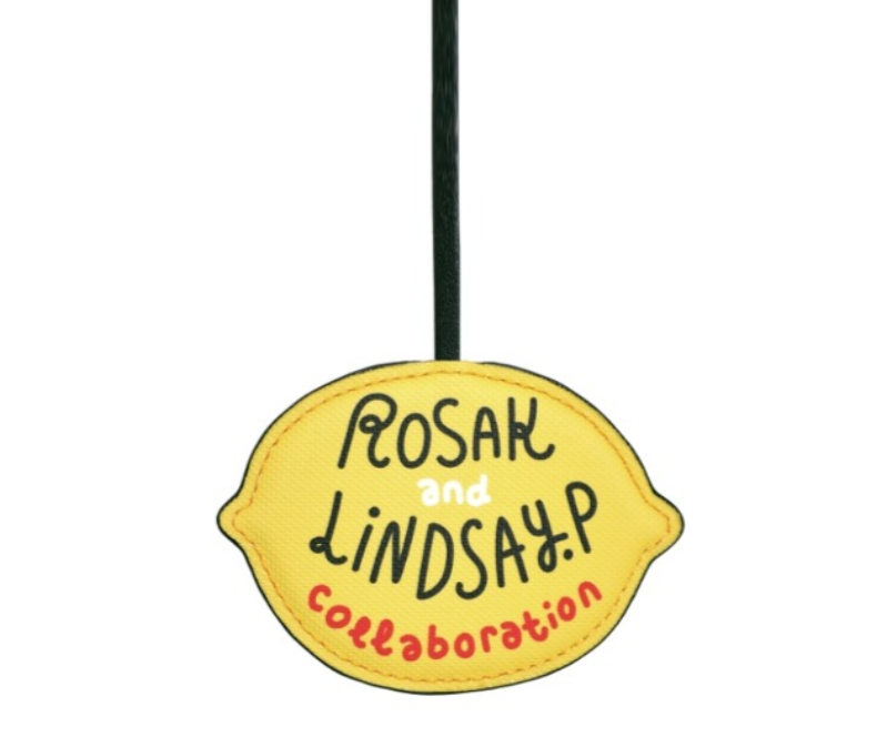 [S] ROSA.K ARTIST CHARM COLLABORATION MONSIEUR MONT,MUSTARD YELLOW, RHXSAV592YLFR (SZZ441)