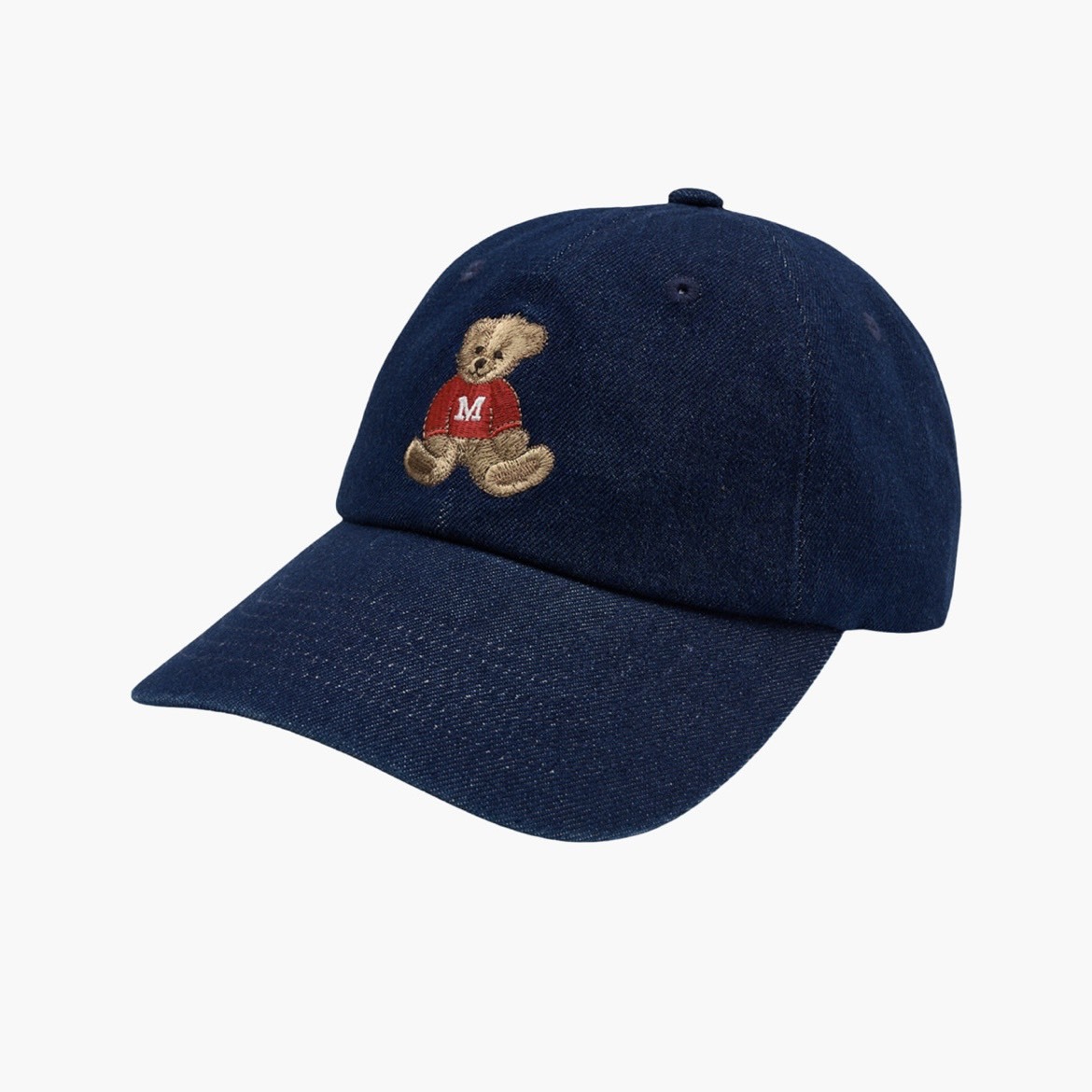 韓國 Marithe FRANCOIS Girbaud MFG 刺繡小熊 棒球帽