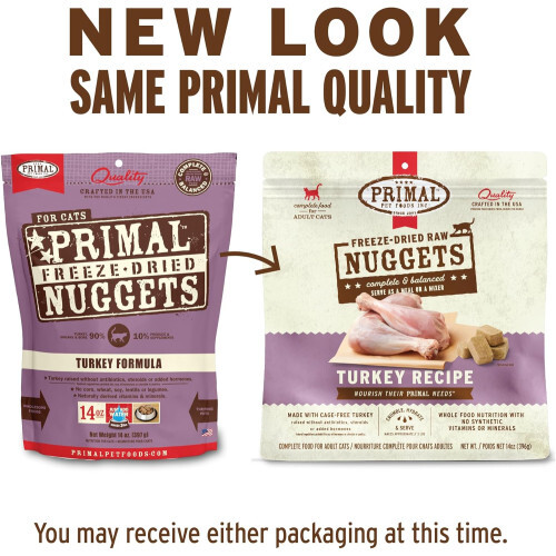 Primal – 凍乾生肉糧 火雞配方 Turkey Formula 155g/5.5oz (細)