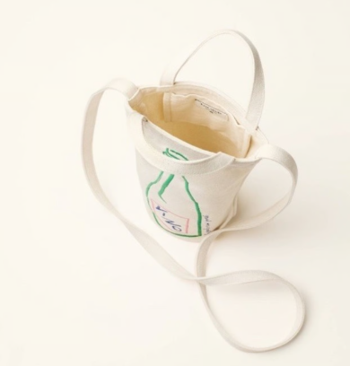 [S] KATE SPADE NATURAL WINE EMBROIDERED CANVAS TOTE BAG, 198850232266 (SKS1645)