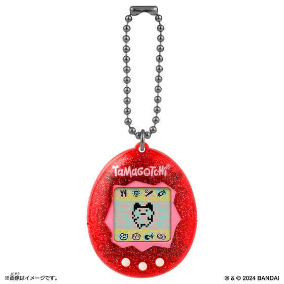 Bandai Tamagotchi紅色閃粉(英文版)