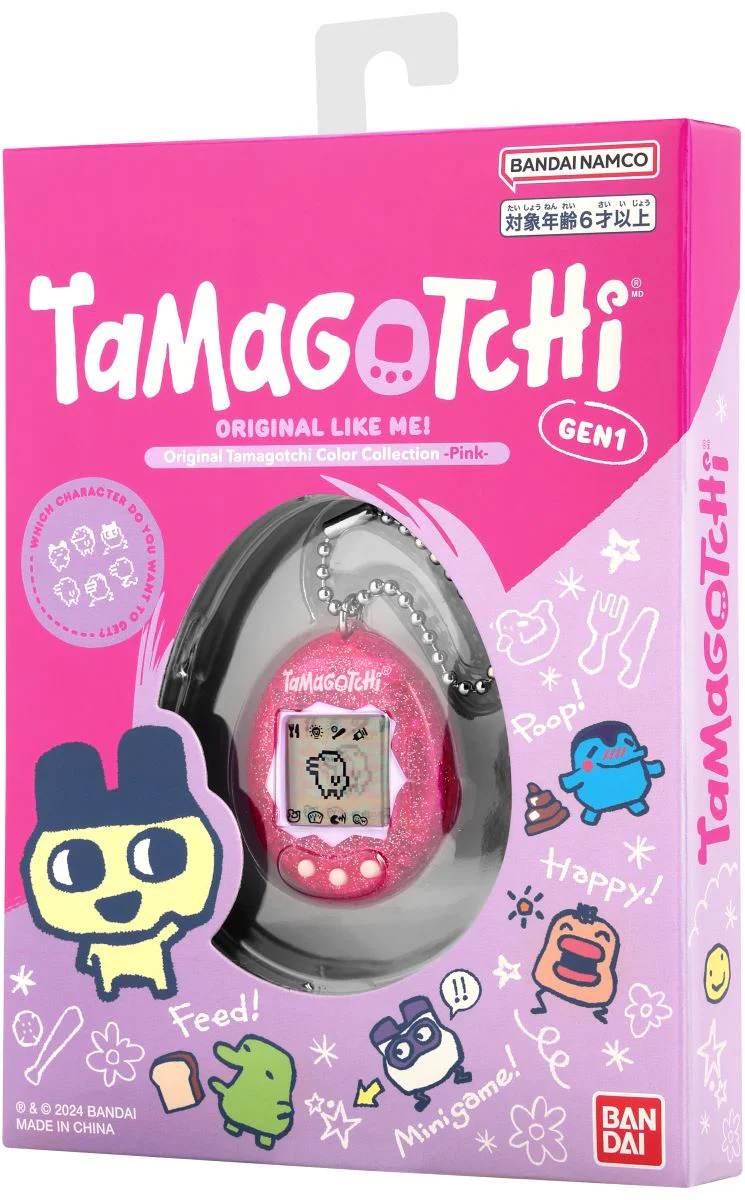 Bandai Tamagotchi粉紅閃粉(英文版)