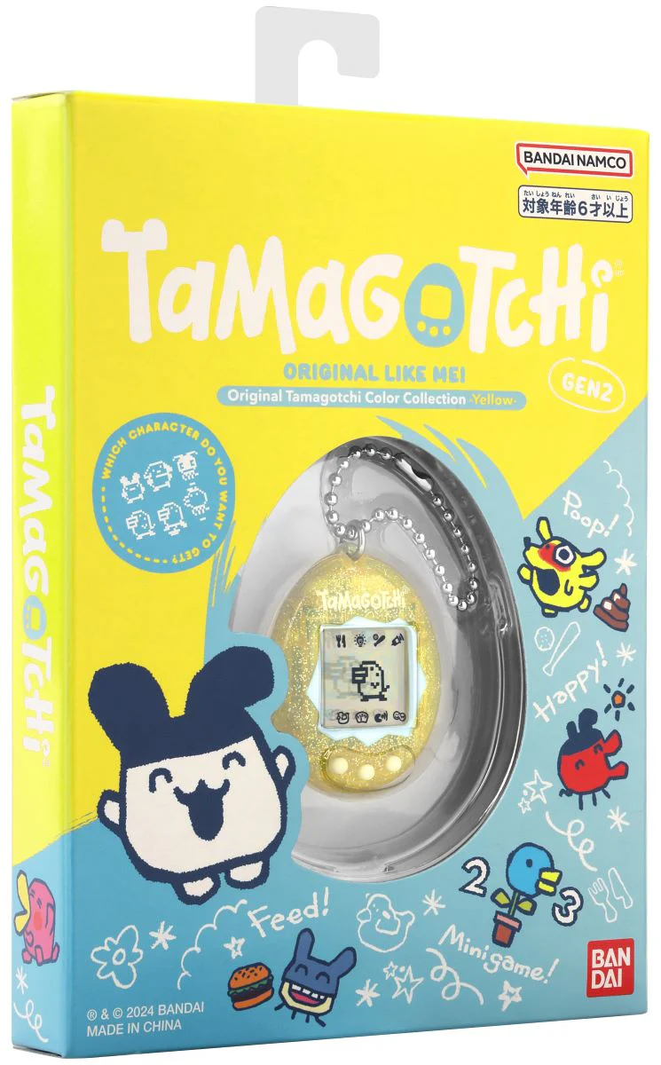 Bandai Tamagotchi黃色閃粉(英文版)