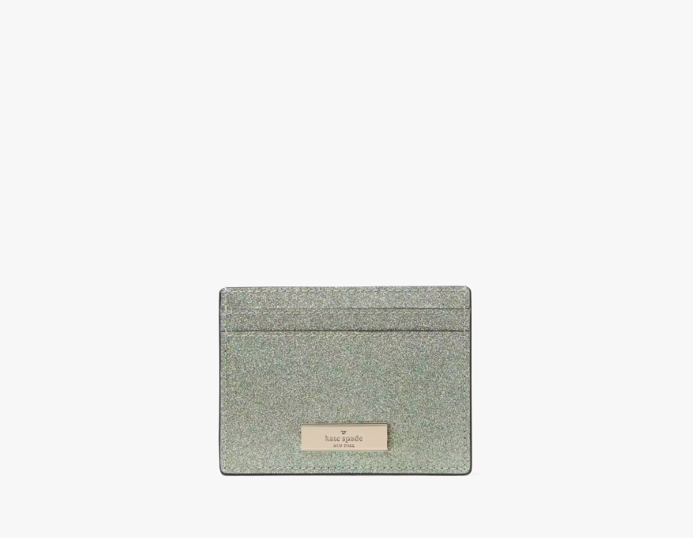 [S] KATE SPADE KK323 KENZIE GLITTER MIXED MATERIALS M,SEAWATER, 196021556647 (SKS1488)