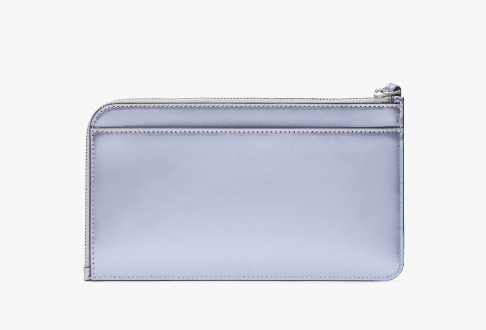 [S] KATE SPADE KJ029 LUCY MEDIUM LZIP WRISLET PATENT FABRIC,CANDIED FL, 196021552724 (SKS1401)