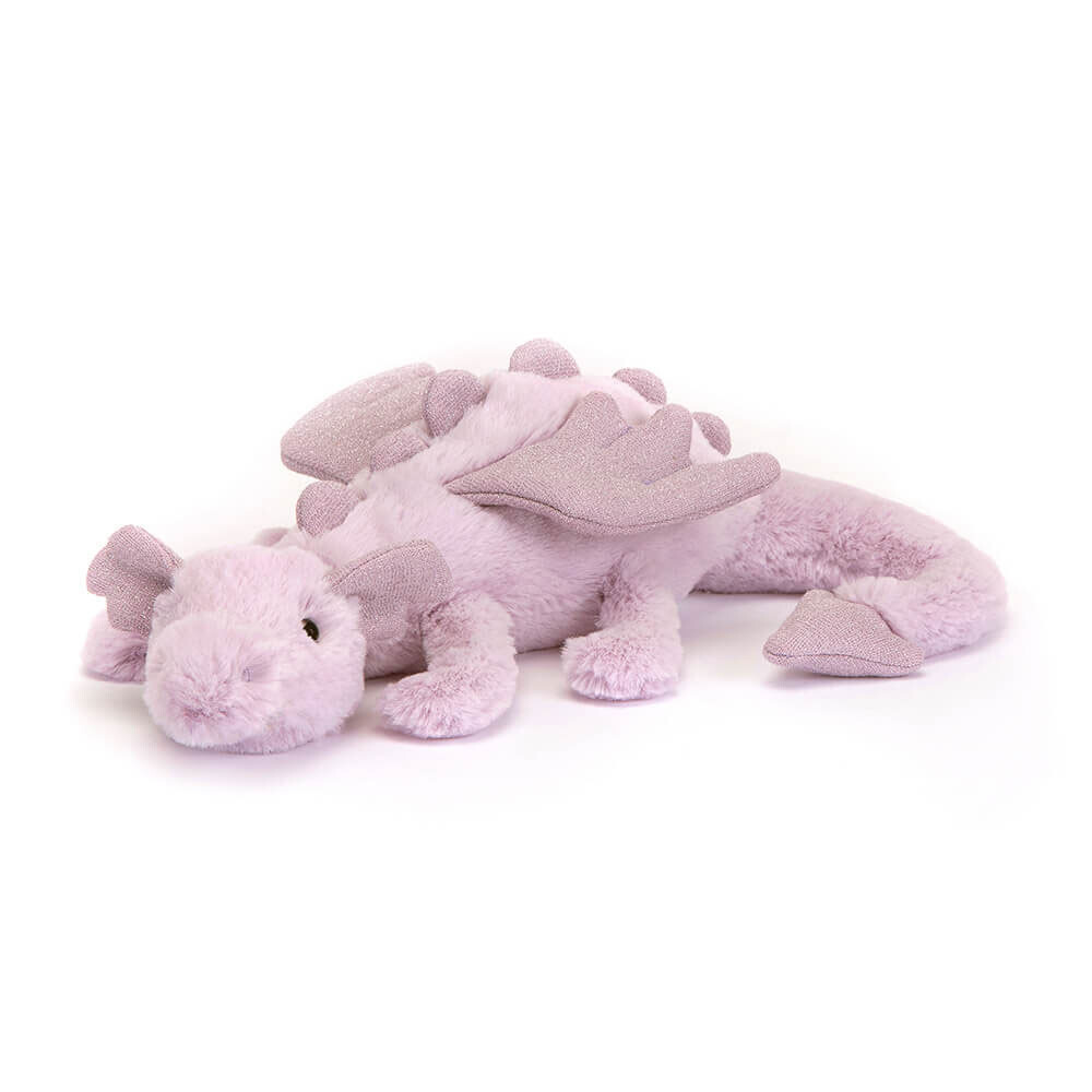 Jellycat Lavender Dragon Little Size 30cm
