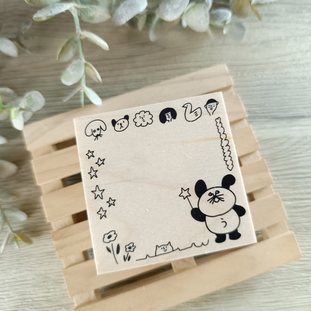 日本hanco makkey+．58x58mm系列原創印章 共三款