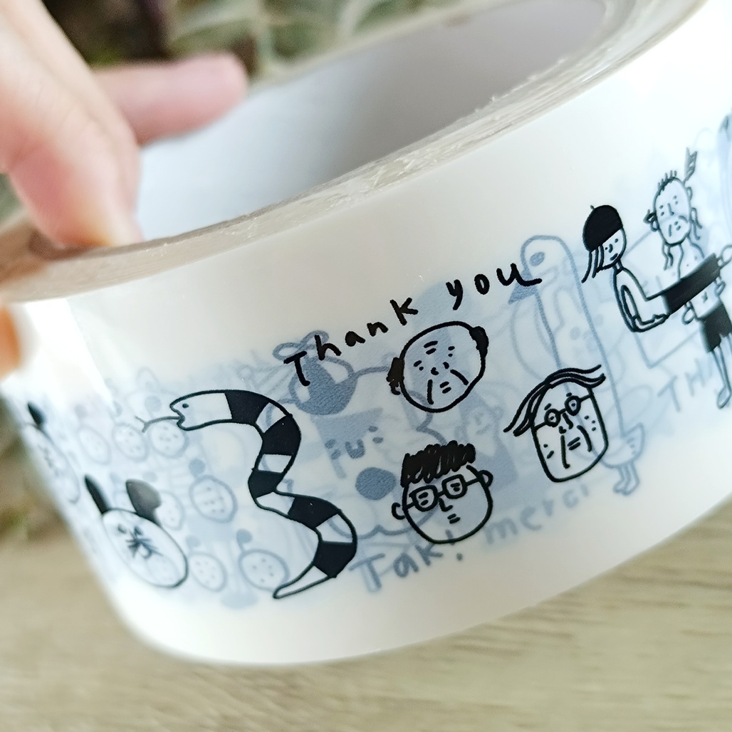 日本hanco makkey．數字 OPP封箱膠帶