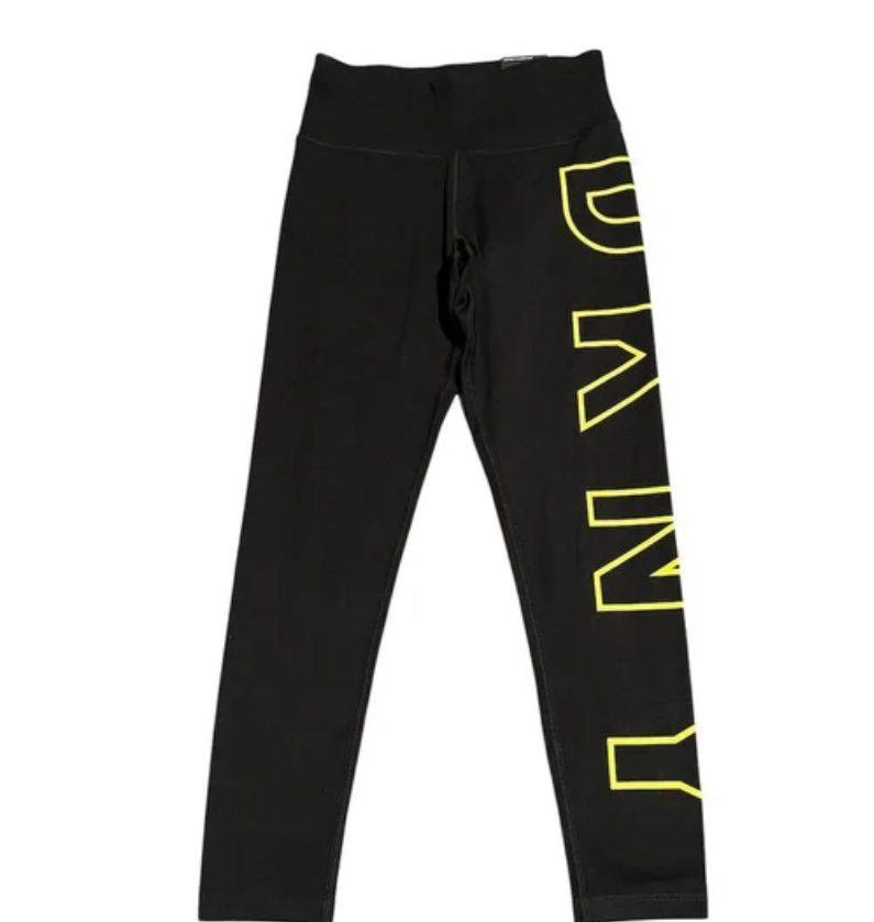 [S] DKNY HIGH WAIST 7/8 EXPLODED LOGO TIGHT LEGGINGS,ZEST, DP3P1960-ZST [FINAL SALE] (SD998)