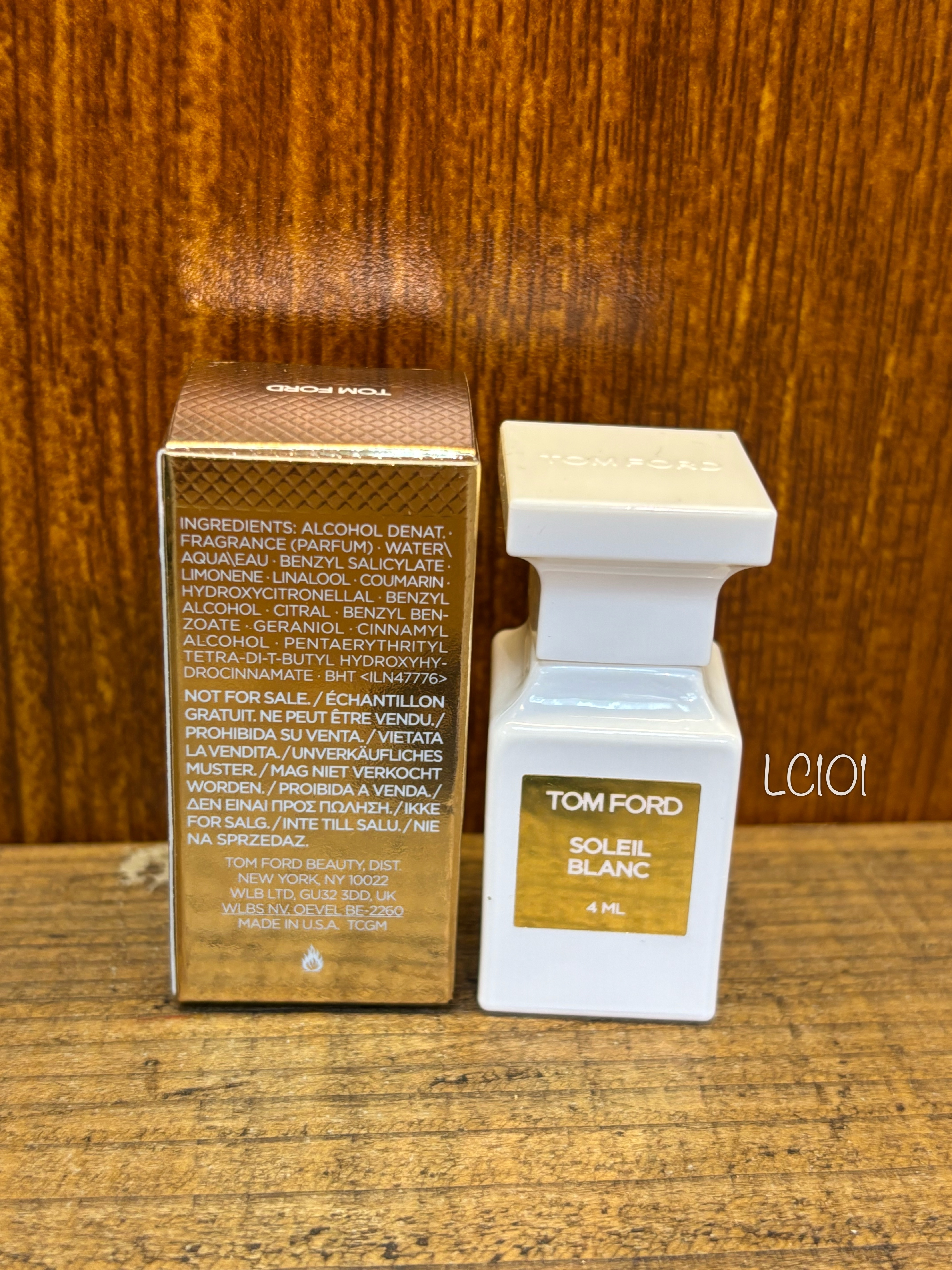 TOM FORDSoleil Blanc 陽光琥珀淡香精 4ML