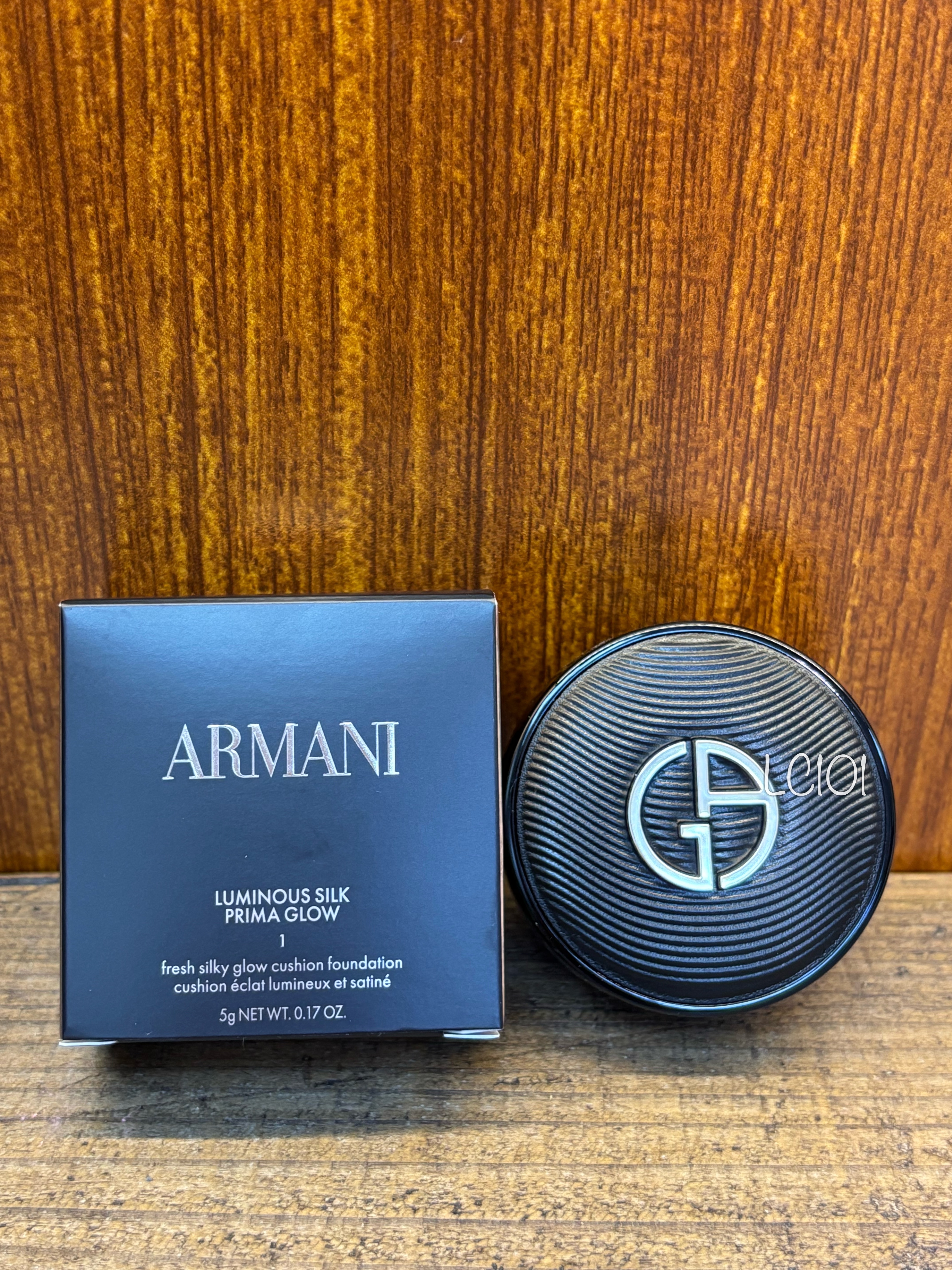 ARMANI 水潤絲光氣墊修護粉底 5ML #01