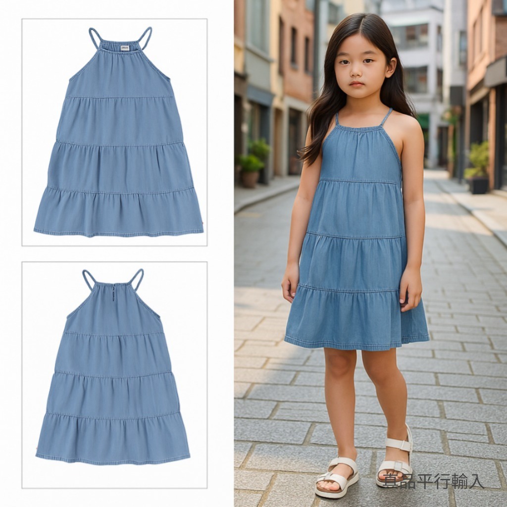 【預購】Levi's G090301 女童牛仔款連身裙