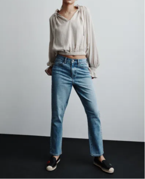 [S] DKNY HIGH RISE SLIM JEANS,BRYANT WASH, DJ4B4004-F3L [FINAL SALE] (SD730)