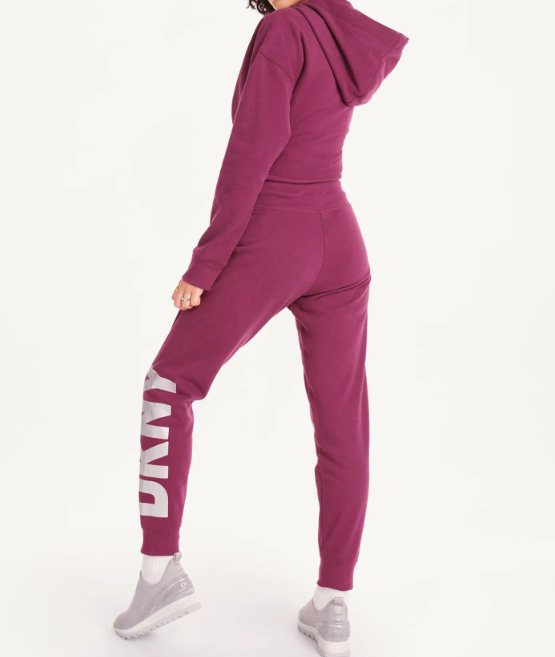 [S] DKNY EXPLODED LOGO JOGGER,MAGENTA PURPLE, DP2P1251-0FV (SD358)