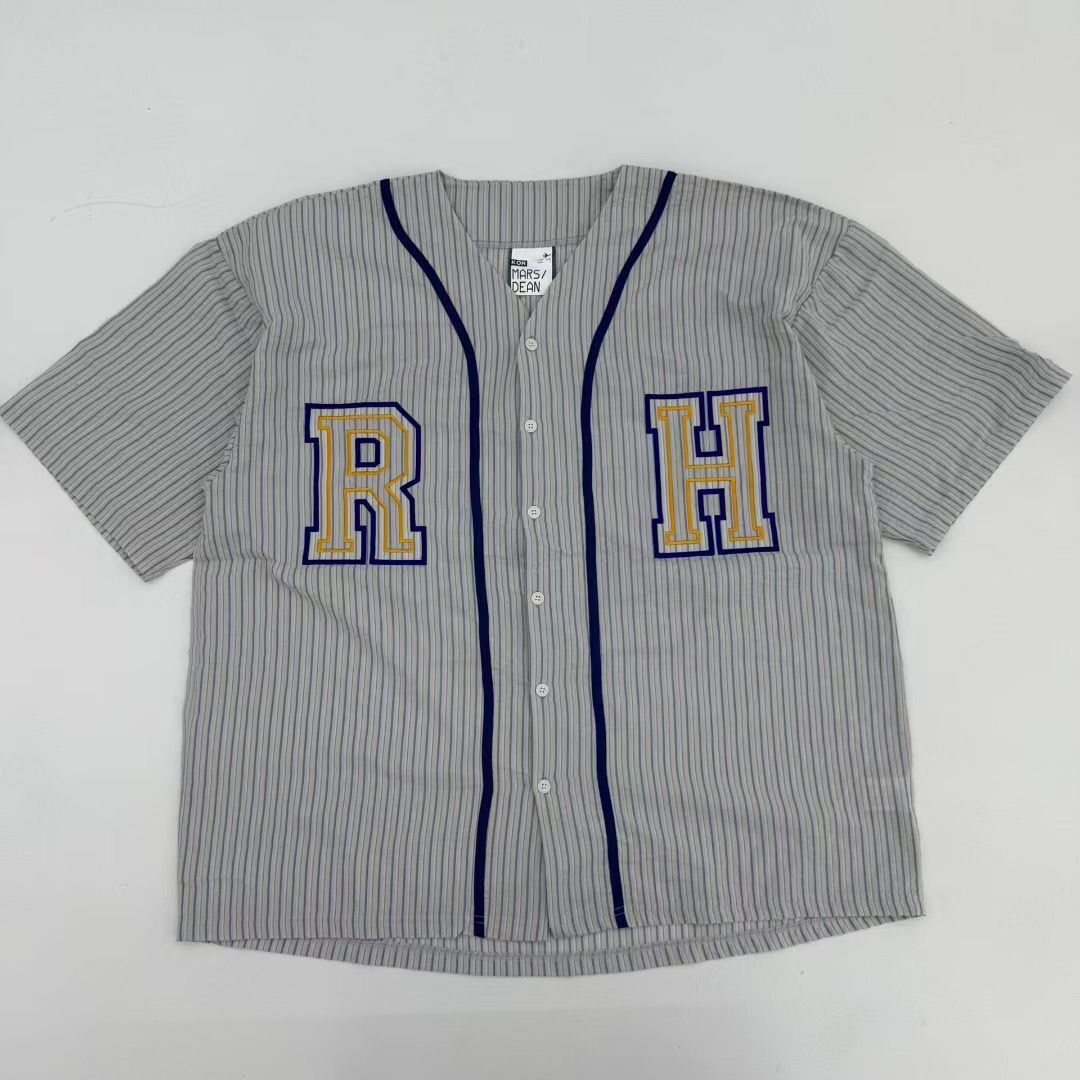 直間英文字開胸短袖Tee DEAN-052JK