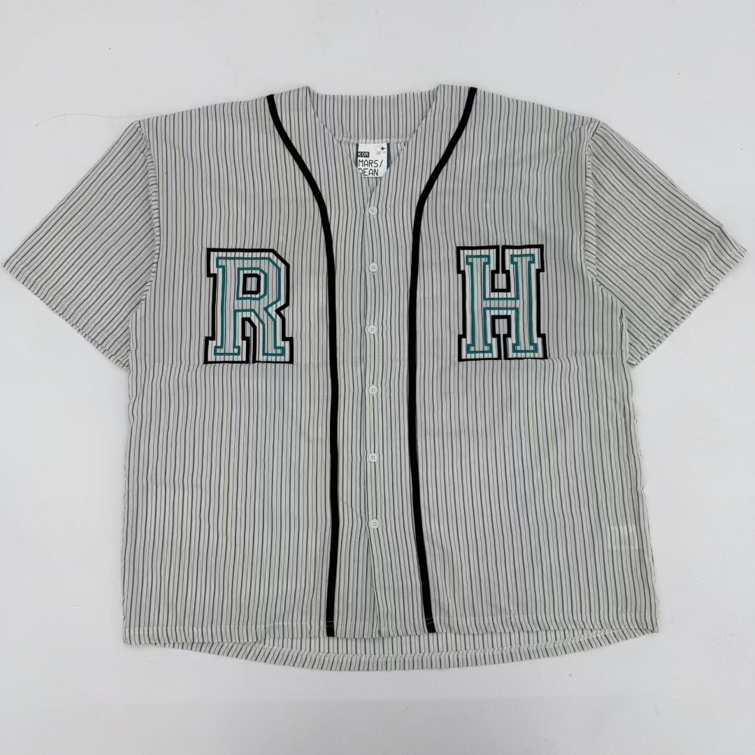 直間英文字開胸短袖Tee DEAN-052JK