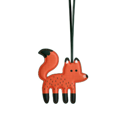 [S] ROSA.K ARTIST CHARM COLLABORATION FOX EDDY,ORANGE, RHXSAV594OGFR (SZZ442)