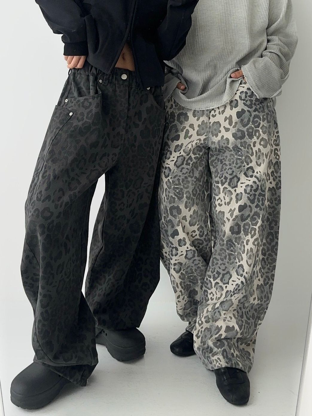 豹紋鬆身褲 Hashtag-051P