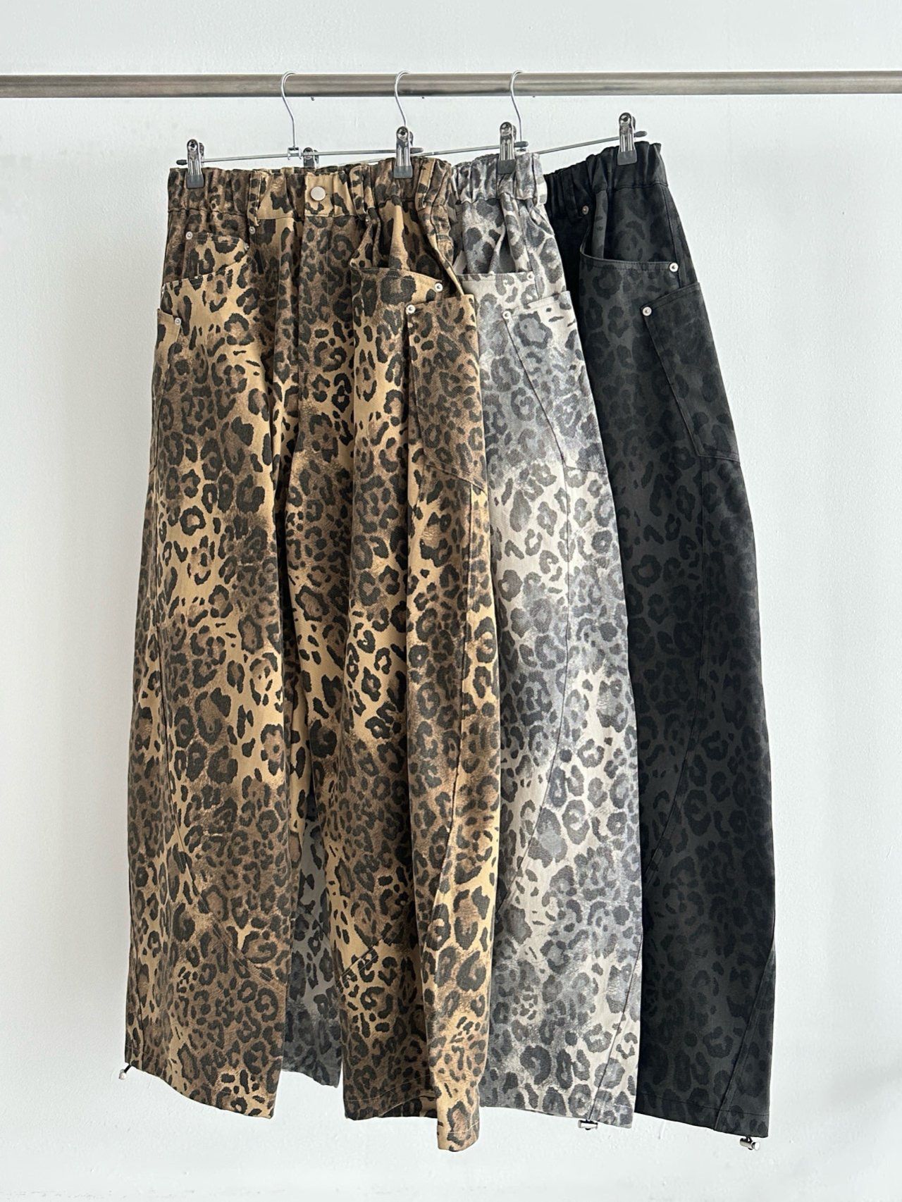 豹紋鬆身褲 Hashtag-051P