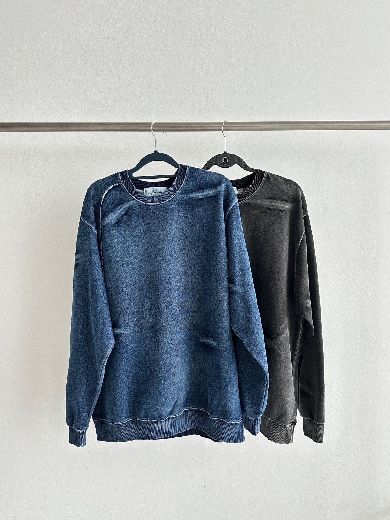 洗水淨色衛衣 Hashtag-056T