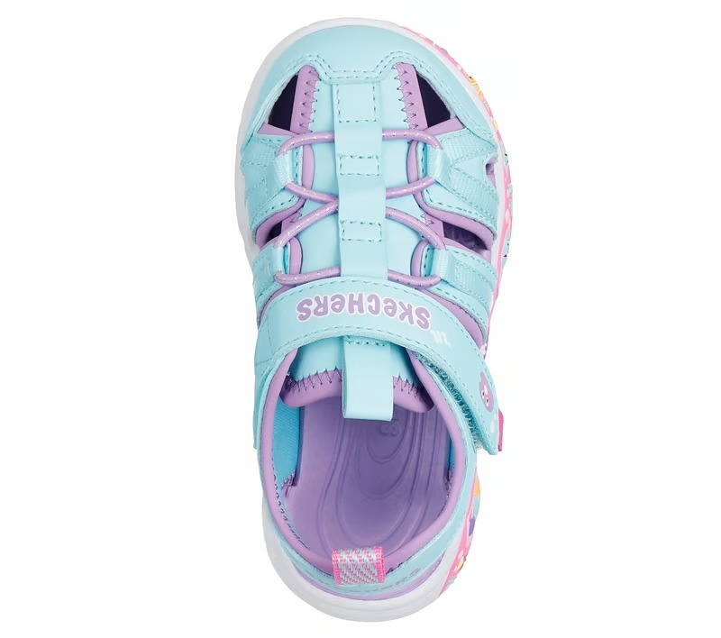 【預購】SKECHERS G090303  Girls' Play Scene Splash - Cute Crew