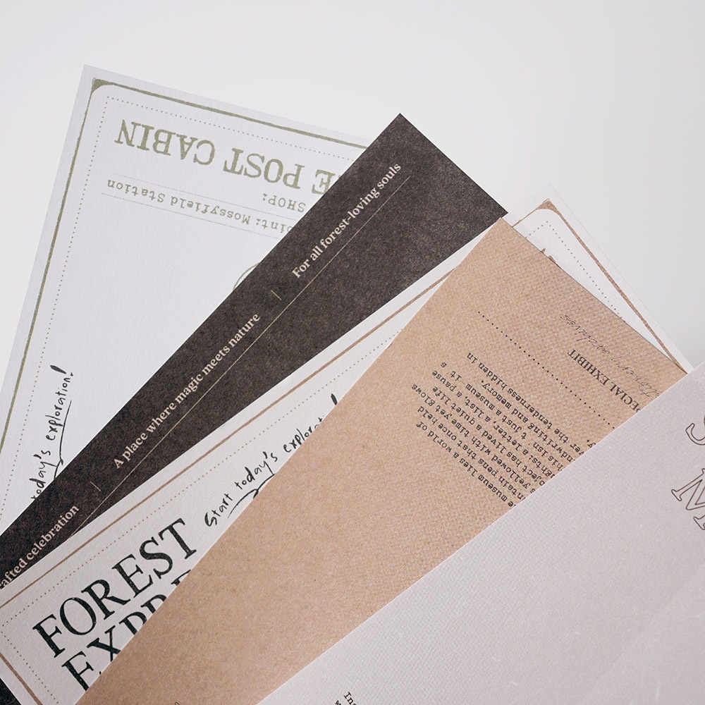 探奇手札＿拼貼便條本vol.6 60枚｜wwiinngg