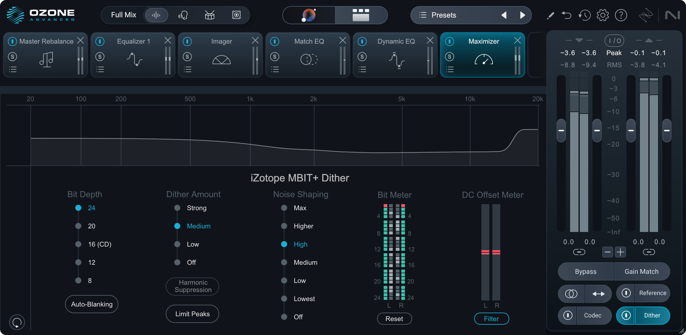 iZotope Ozone 12 Advanced EDU 母帶後期製作軟體