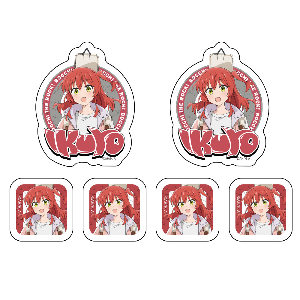 Cospa 0922 描き下ろし 喜多郁代 ミニステッカーセット ストリートファッションVer. [アニメ「ぼっち・ざ・ろっく！」]